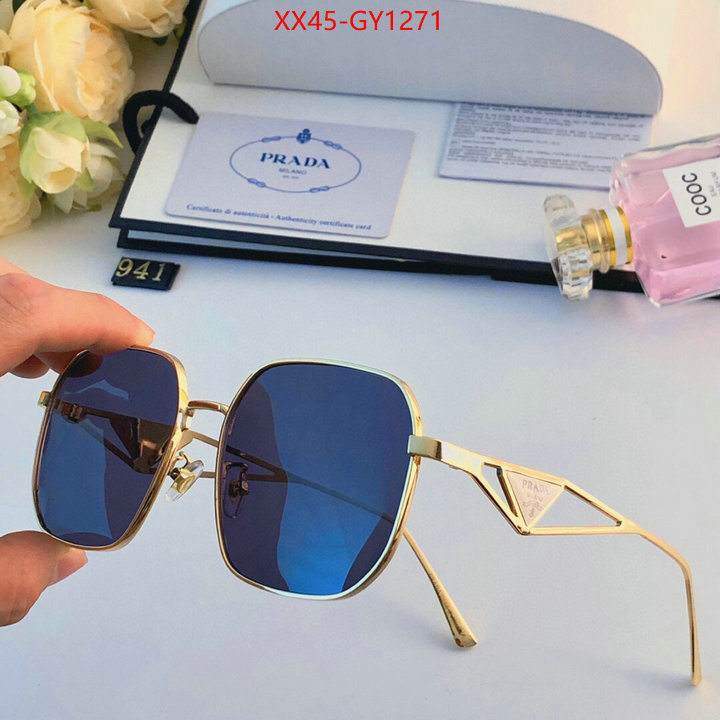 Glasses-Prada,customize the best replica ID: GY1271,$: 45USD