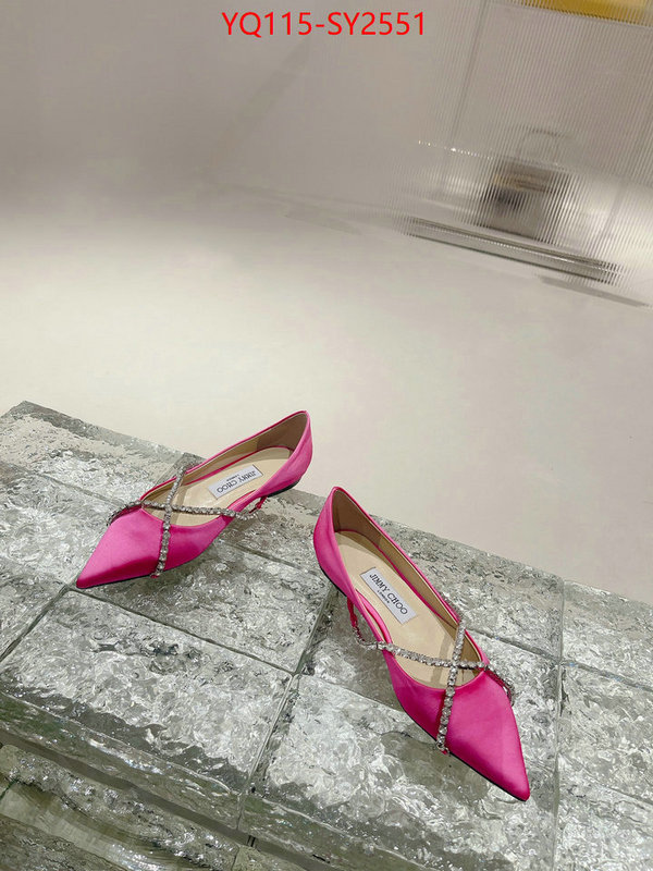 Women Shoes-Jimmy Choo knockoff highest quality ID: SY2551 $: 115USD