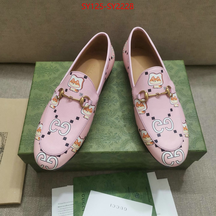 Women Shoes-Gucci best like ID: SY2228 $: 125USD