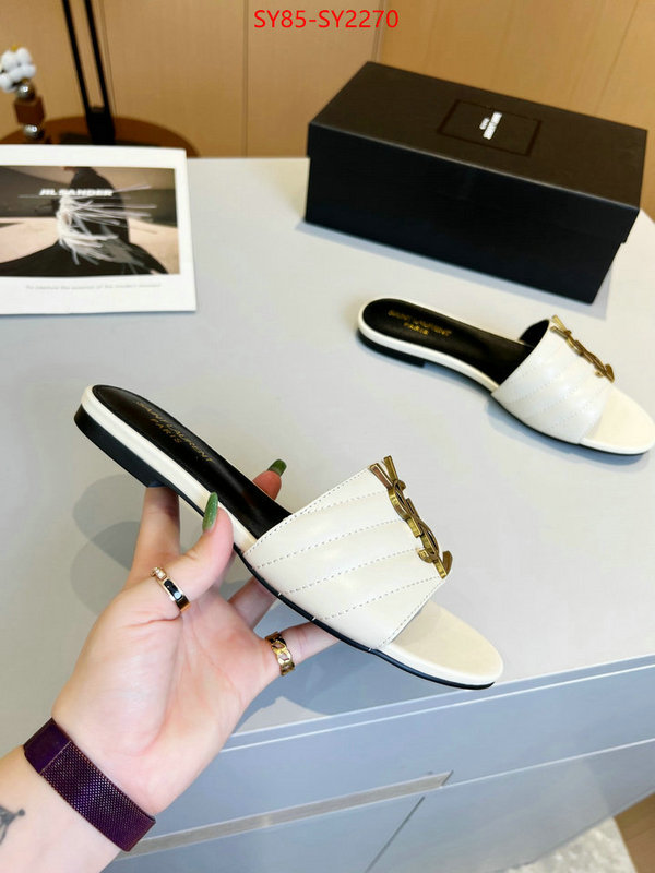 Women Shoes-YSL best quality replica ID: SY2270 $: 85USD