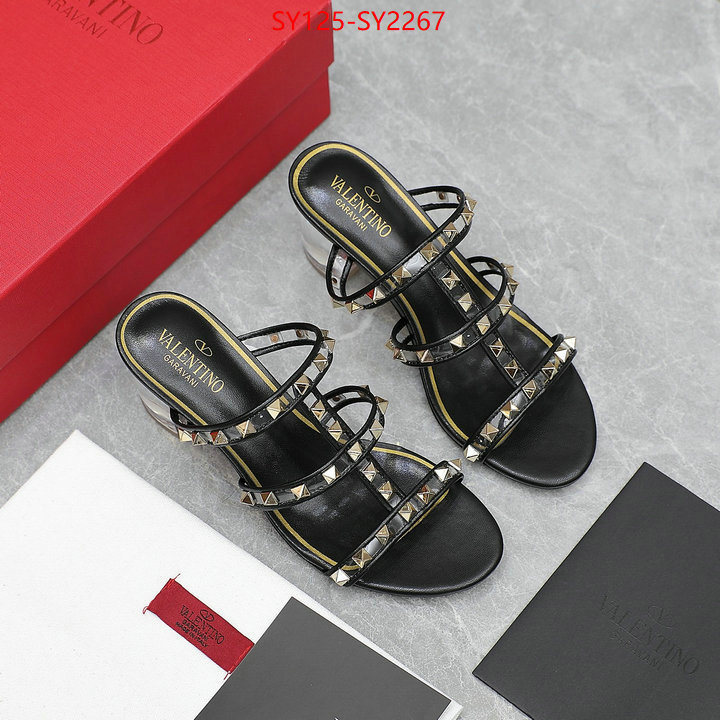 Women Shoes-Valentino replica 2023 perfect luxury ID: SY2267 $: 125USD