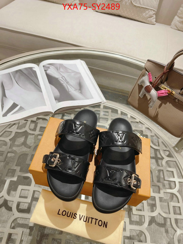 Women Shoes-LV aaaaa class replica ID: SY2489 $: 75USD