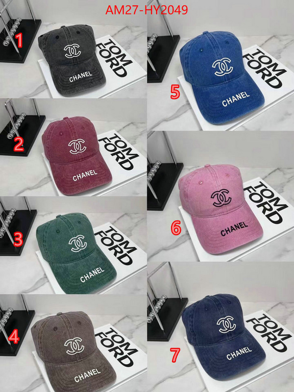 Cap (Hat)-Chanel wholesale replica ID: HY2049 $: 27USD