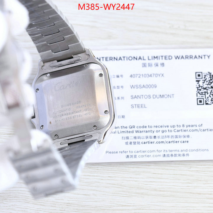 Watch(TOP)-Cartier replica 1:1 high quality ID: WY2447 $: 385USD