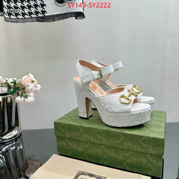 Women Shoes-Gucci wholesale sale ID: SY2222 $: 149USD