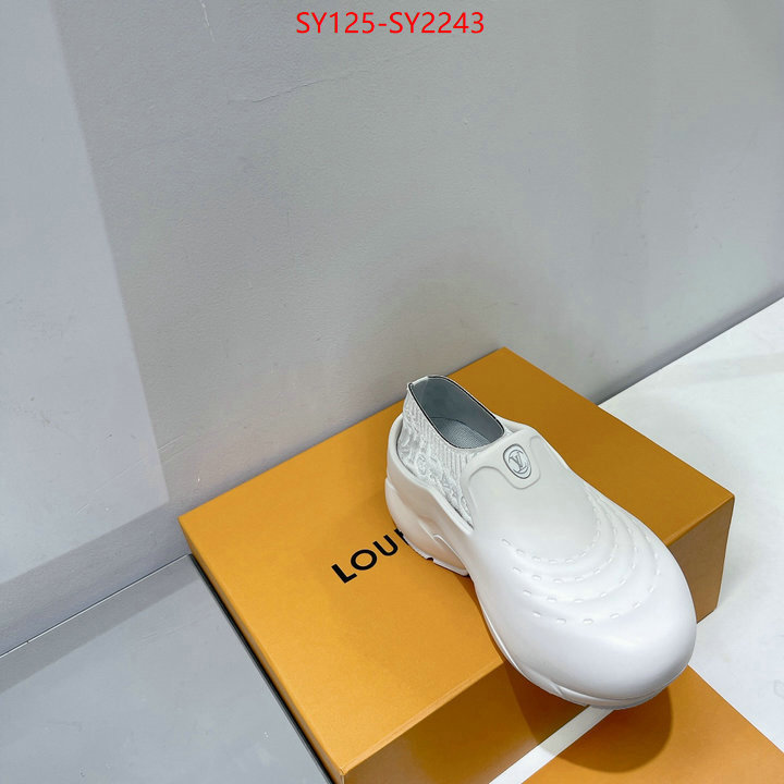 Women Shoes-LV aaaaa quality replica ID: SY2243 $: 125USD