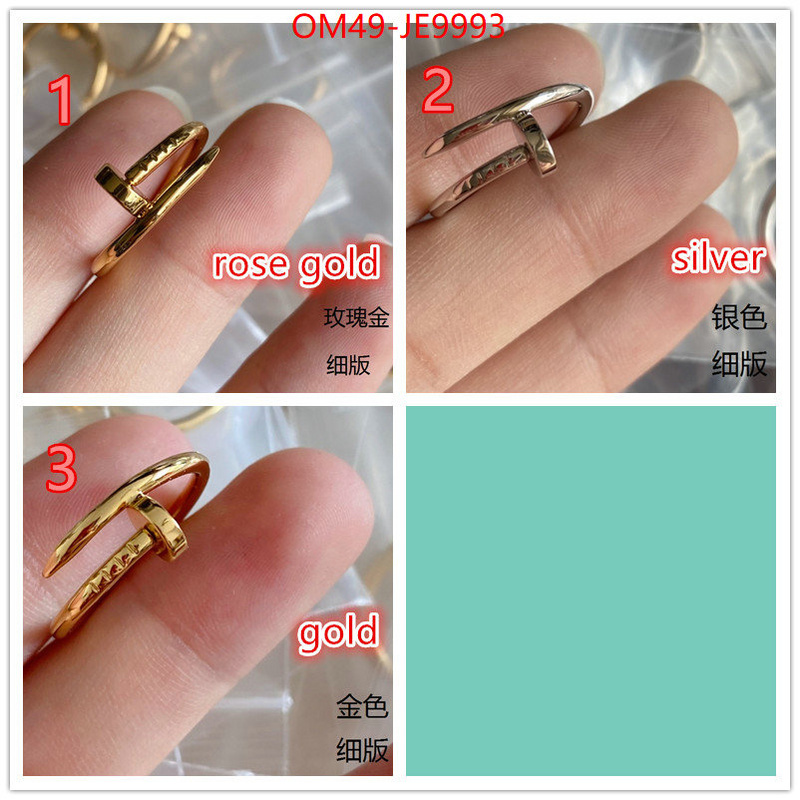 Jewelry-Cartier,high quality 1:1 replica ID: JE9993,$: 49USD