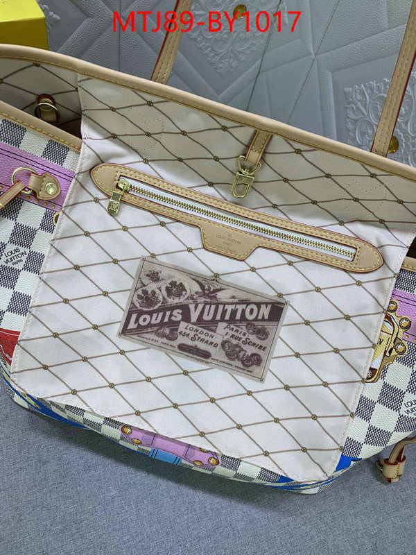 LV Bags(4A)-Neverfull-,we curate the best ID: BY1017,$: 89USD