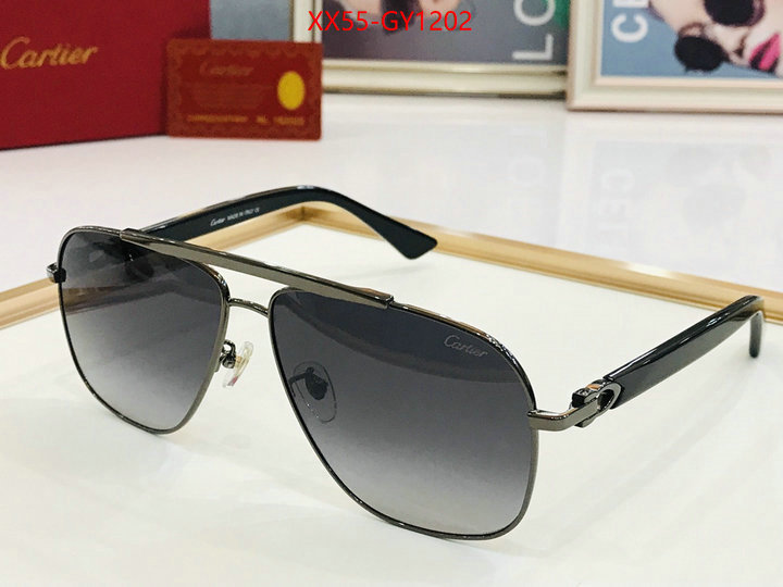 Glasses-Cartier,practical and versatile replica designer ID: GY1202,$: 55USD