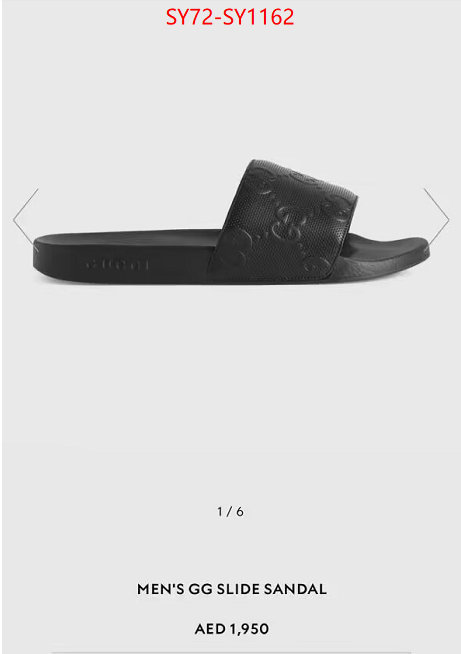 Women Shoes-Gucci,find replica ID: SY1162,$: 72USD