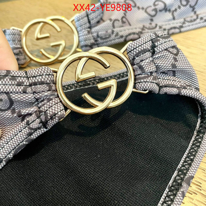 Swimsuit-GUCCI,cheap high quality replica ID: YE9808,$: 42USD