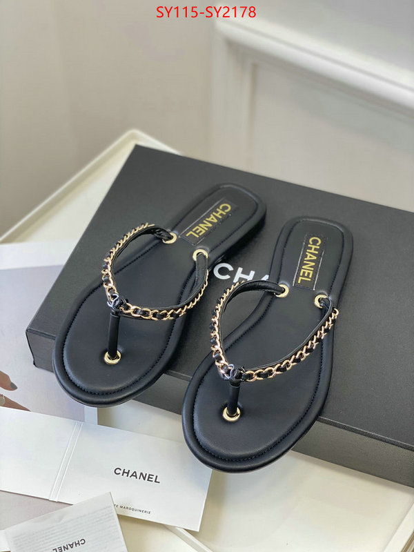 Women Shoes-Chanel can you buy replica ID: SY2178 $: 115USD