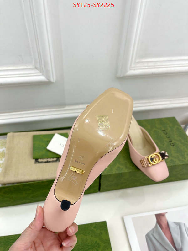 Women Shoes-Gucci buy best quality replica ID: SY2225 $: 125USD