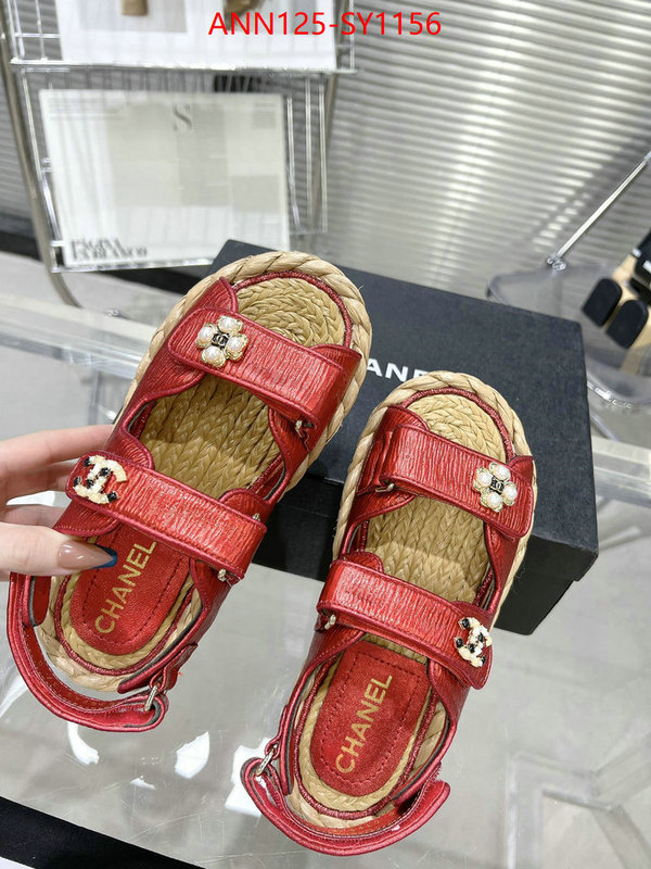 Women Shoes-Chanel,best replica quality ID: SY1156,$: 125USD