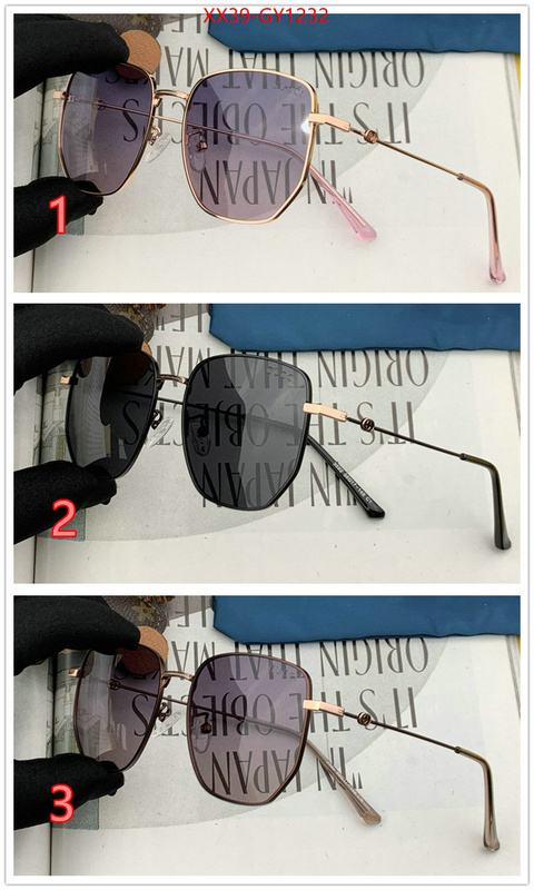 Glasses-Gucci,what 1:1 replica ID: GY1232,$: 39USD