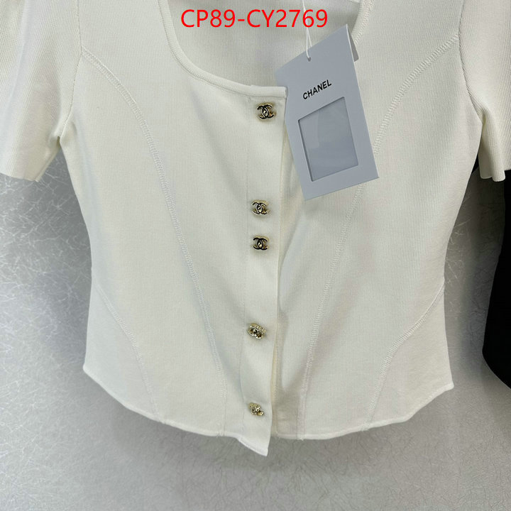 Clothing-Chanel counter quality ID: CY2769 $: 89USD