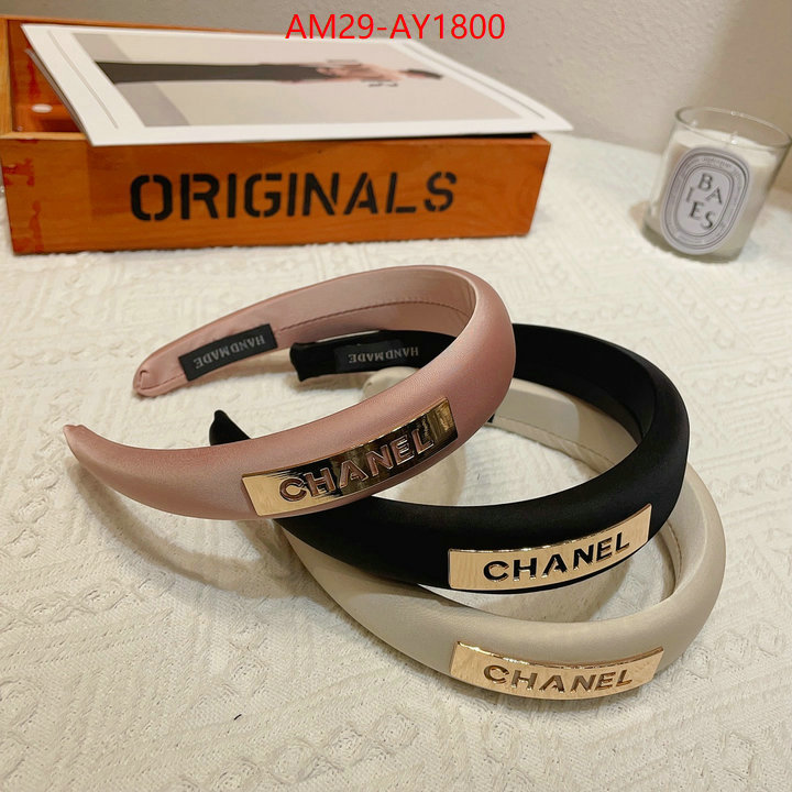 Hair band-Chanel the best ID: AY1800 $: 29USD