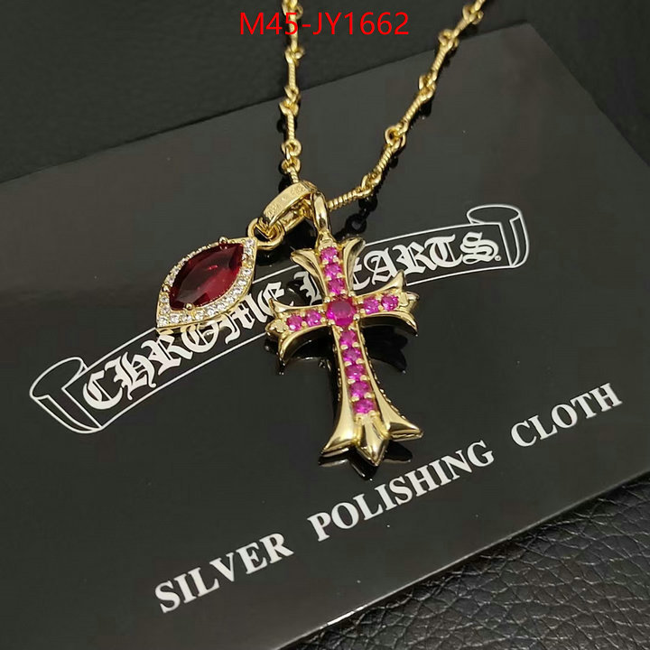 Jewelry-Chrome Hearts,2023 replica wholesale cheap sales online ID: JY1662,$: 45USD