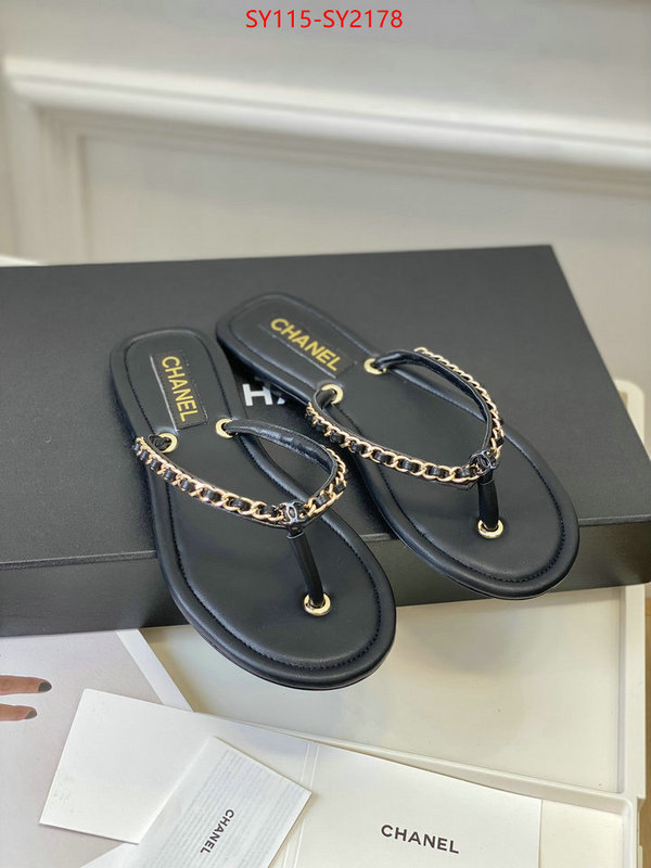 Women Shoes-Chanel can you buy replica ID: SY2178 $: 115USD