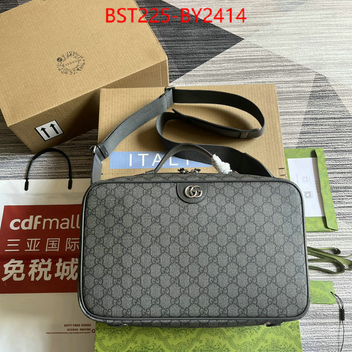 Gucci Bags(TOP)-Diagonal- wholesale replica shop ID: BY2414 $: 225USD