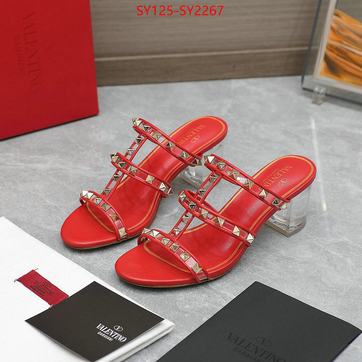 Women Shoes-Valentino replica 2023 perfect luxury ID: SY2267 $: 125USD