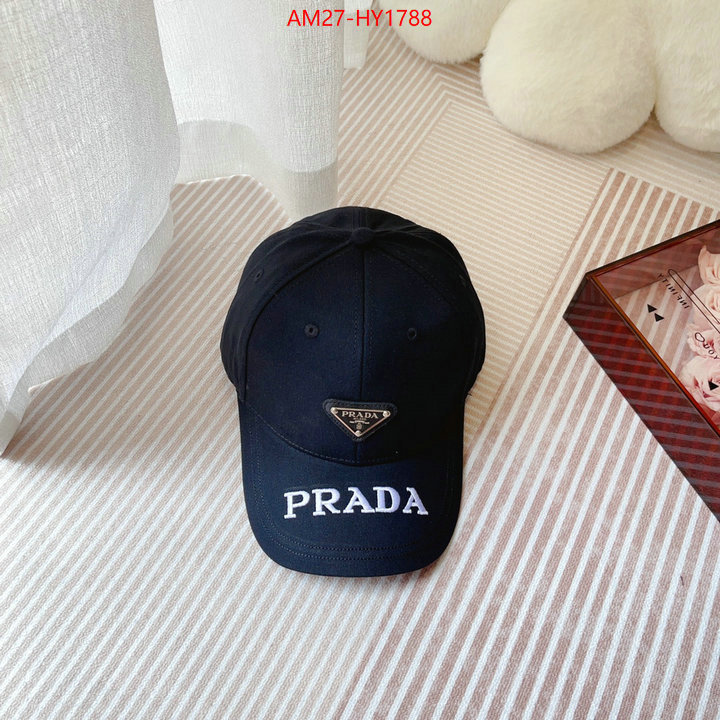 Cap(Hat)-Prada where can i buy the best 1:1 original ID: HY1788 $: 27USD