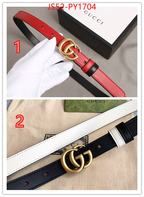 Belts-Gucci,top quality designer replica ID: PY1704,$: 52USD