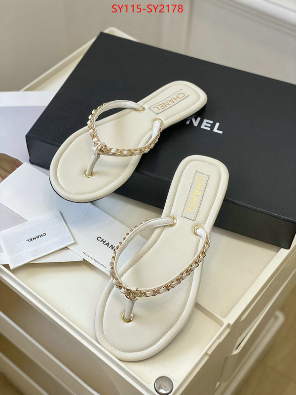 Women Shoes-Chanel can you buy replica ID: SY2178 $: 115USD