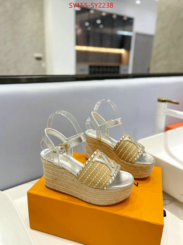 Women Shoes-LV luxury fashion replica designers ID: SY2238 $: 155USD