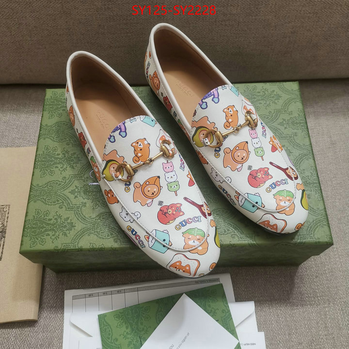 Women Shoes-Gucci best like ID: SY2228 $: 125USD