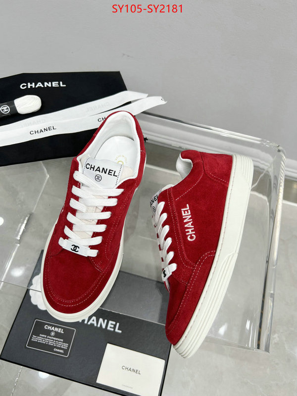 Women Shoes-Chanel sale ID: SY2181 $: 105USD