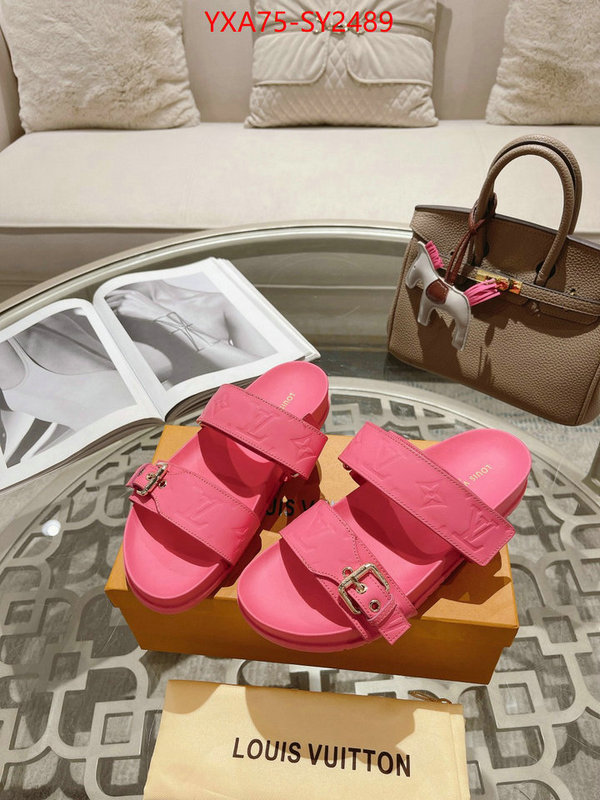 Women Shoes-LV aaaaa class replica ID: SY2489 $: 75USD