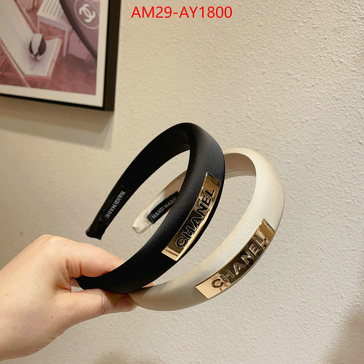 Hair band-Chanel the best ID: AY1800 $: 29USD