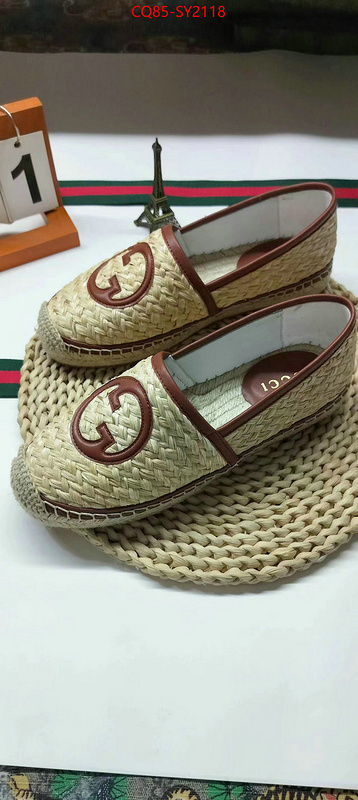 Women Shoes-Gucci online shop ID: SY2118 $: 85USD