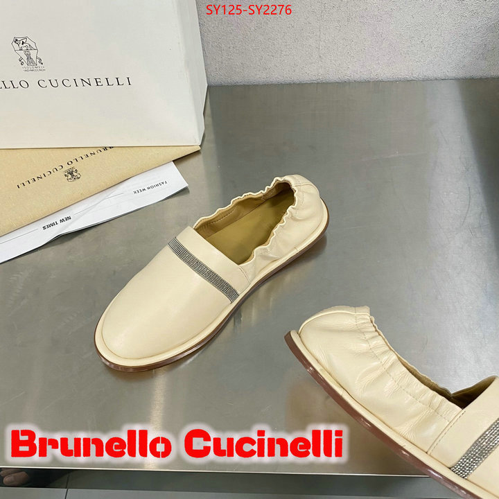 Women Shoes-Brunello cucinelli customize the best replica ID: SY2276 $: 125USD