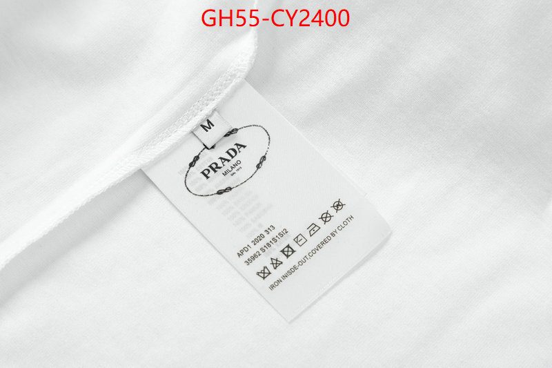 Clothing-Prada high quality happy copy ID: CY2400 $: 55USD