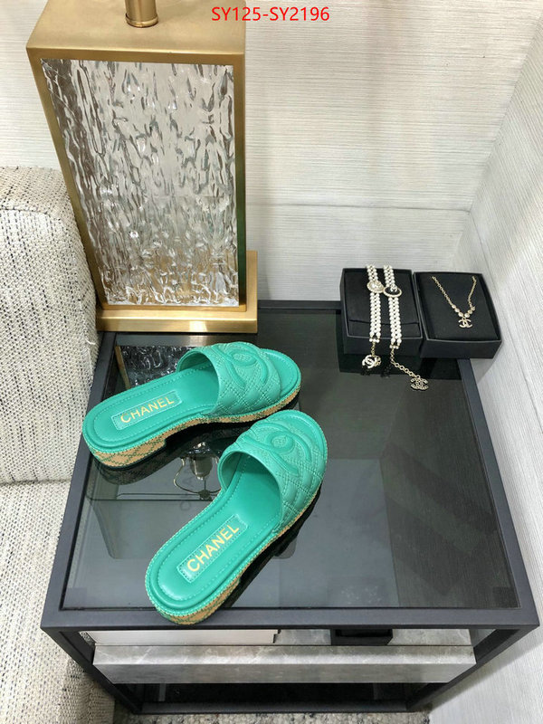 Women Shoes-Chanel where to find the best replicas ID: SY2196 $: 125USD