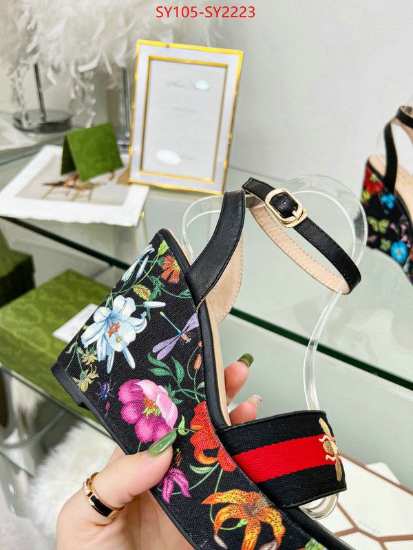 Women Shoes-Gucci where could you find a great quality designer ID: SY2223 $: 105USD