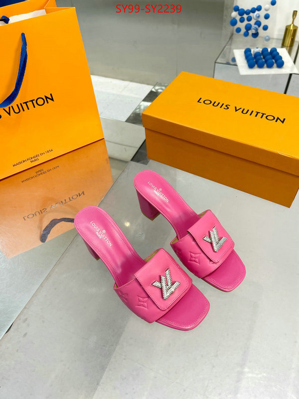 Women Shoes-LV exclusive cheap ID: SY2239 $: 99USD