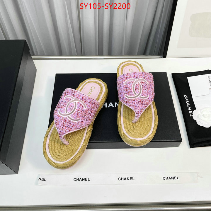 Women Shoes-Chanel replcia cheap from china ID: SY2200 $: 105USD