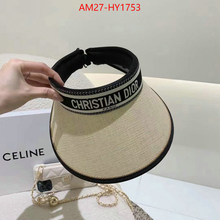 Cap (Hat)-Dior top quality fake ID: HY1753 $: 27USD