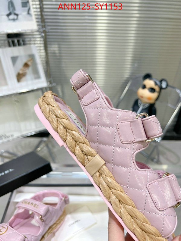 Women Shoes-Chanel,quality replica ID: SY1153,$: 125USD