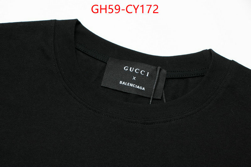 Clothing-Gucci,high-end designer ID: CY172,$: 59USD