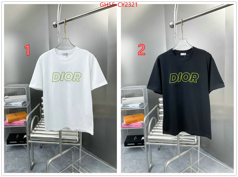 Clothing-Dior customize best quality replica ID: CY2321 $: 55USD