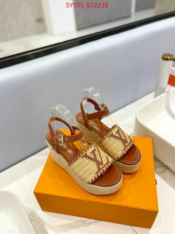 Women Shoes-LV luxury fashion replica designers ID: SY2238 $: 155USD