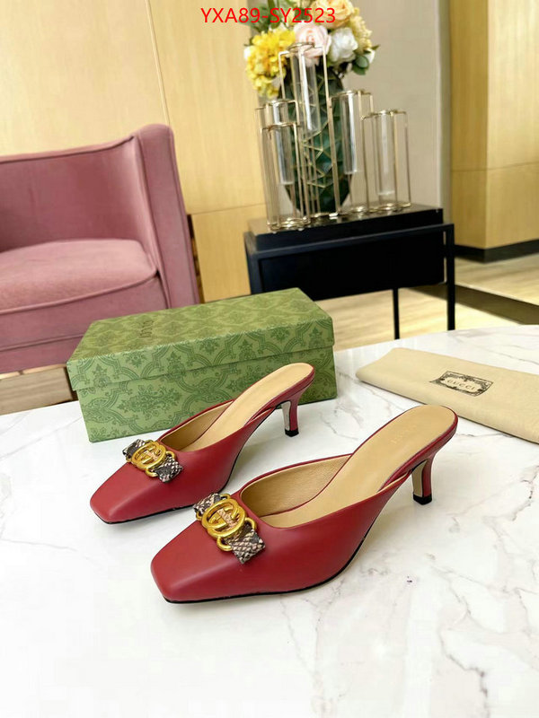 Women Shoes-Gucci top quality fake ID: SY2523