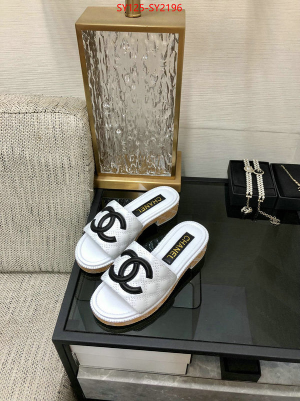 Women Shoes-Chanel where to find the best replicas ID: SY2196 $: 125USD