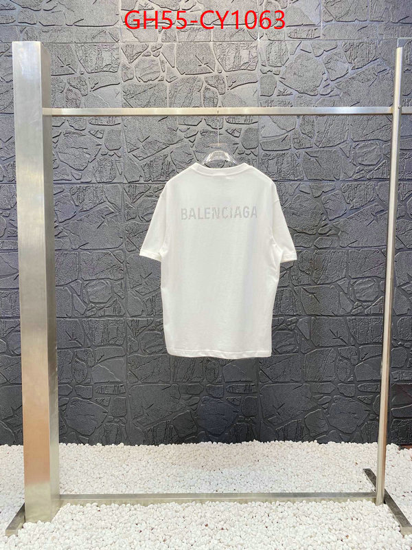Clothing-Balenciaga,designer 1:1 replica ID: CY1063,$: 55USD