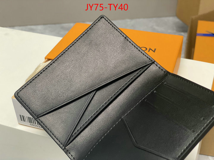 LV Bags(TOP)-Wallet,what is aaaaa quality ID: TY40,$: 75USD