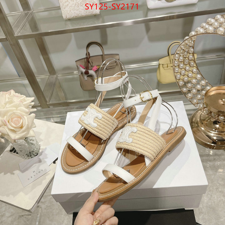 Women Shoes-CELINE cheap online best designer ID: SY2171 $: 125USD